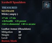 Iceshelf Spaulders
