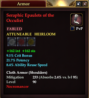 Seraphic Epaulets of the Occulist