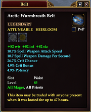 Arctic Wurmbreath Belt