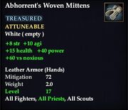 Abhorrent's Woven Mittens