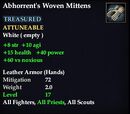 Abhorrent's Woven Mittens