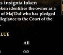 Blades insignia token