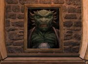 Charasis vault painting entrance