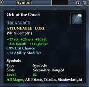 Orb of the Onset