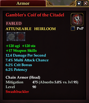 Gambler's Coif of the Citadel
