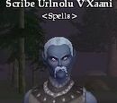 Scribe Urlnolu V'Xaani