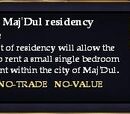 A basic Maj'Dul residency license