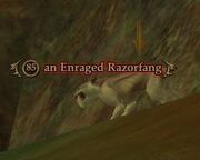 An Enraged Razorfang