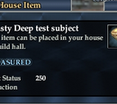A Vasty Deep test subject
