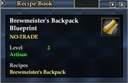 Brewmeister's Backpack Blueprint