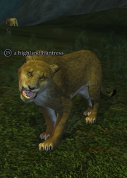 A highland huntress