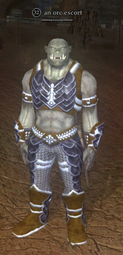 An orc escort