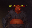 A defender of Thyr (Lavastorm)