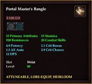 Portal Master's Bangle