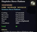 Fitzpitzles Hover Platform
