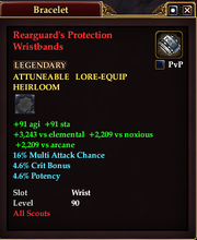 Rearguard's Protection Wristbands