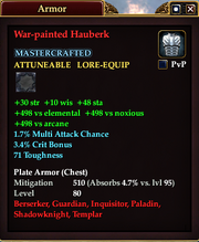War-painted Hauberk