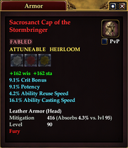 Sacrosanct Cap of the Stormbringer