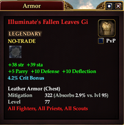 Illuminate's Fallen Leaves Gi