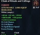 Cloak of Rituals and Callings