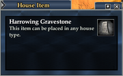 Harrowing Gravestone