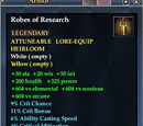 Robes of Research