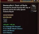 Stormcaller's Tunic of Bayle