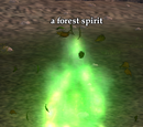 A forest spirit