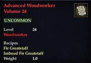 Advanced Woodworker Volume 24