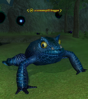 A venomspill froggor