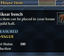 An iksar bench