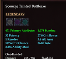 Scourge Tainted Battleaxe