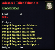 Advanced Tailor Volume 65