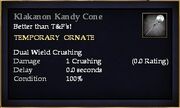 Klakanon Kandy Cone
