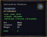 Quiverstraw Necklace