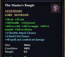The Master's Bangle