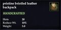 Pristine bristled leather backpack.jpg
