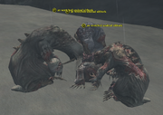 An wretched undead ulthork