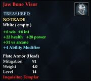 Jaw Bone Visor