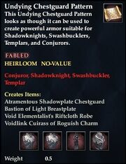 Undying Chestguard Pattern