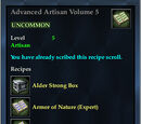 Advanced Artisan Volume 5