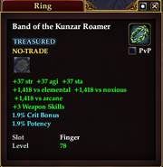 Band of the Kunzar Roamer