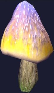 Limecap mushroom (Visible)