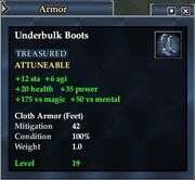 Underbulk Boots