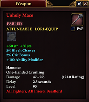 Unholy Mace (90)