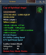 Cap of Spiritual Angst