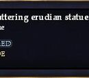 A pre-shattering erudian statue