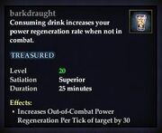 Barkdraught