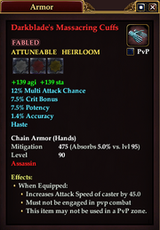 Darkblade's Massacring Cuffs