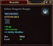 Fallen Dragoon Bangle